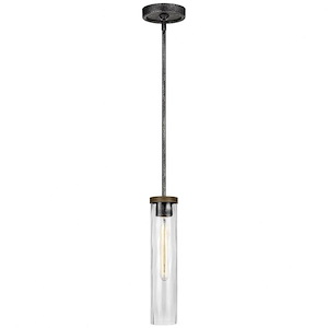 Feiss Lighting-Angelo-Pendant 1 Light in Rustic Style-3.38 Inch Wide by 15.25 Inch High - 1286141