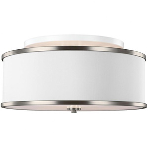 Lennon-Three Light Semi-Flush Mount in Transitional Style-20 Inch Wide by 9.5 Inch High - 1286118
