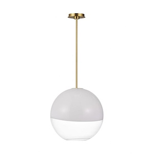 Torian - 1 Light Medium Pendant-13.88 Inch Tall and 14 Inch Wide - 1378082