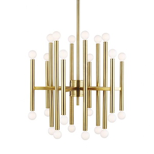 Beckham Modern from TOB by Thomas O'Brien-Twenty-Four Light Medium Chandelier - 993617
