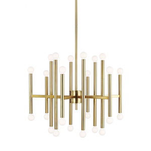 Beckham Modern from TOB by Thomas O'Brien-Twenty-Four Light Large Chandelier - 993616