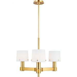 Generation Lighting-Palma-3 Light Small Chandelier in Transitional Style-24.5 Inch Wide by 18.38 Inch Tall - 1044694