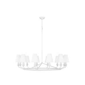 Ziba - 12 Light Extra Large Chandelier-34.75 Inches Tall and 48 Inches Wide - 1290049