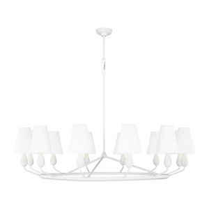 Ziba - 12 Light Extra Large Chandelier-34.75 Inches Tall and 48 Inches Wide - 1290049