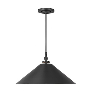 Generation Lighting-Capri from TOB Thomas O&#39;Brien-One Light Pendant-24 Inch Wide by 12.88 Inch Tall