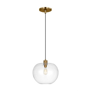 Mela - 1 Light Large Pendant In Modern Style-15.63 Inches Tall and 16 Inches Wide