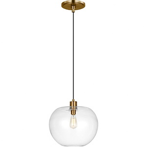 Mela - 1 Light Large Pendant In Modern Style-15.63 Inches Tall and 16 Inches Wide - 1290082