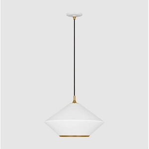 Stanza - 1 Light Extra Large Pendant-13.13 Inches Tall and 19 Inches Wide
