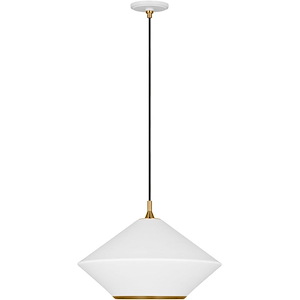 Stanza - 1 Light Extra Large Pendant-13.13 Inches Tall and 19 Inches Wide