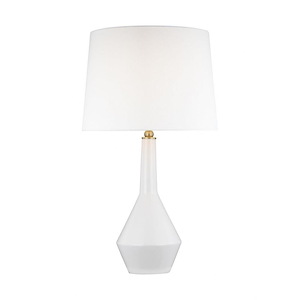 Generation Lighting-Alana-9.3W 1 LED Table Lamp in Transitional Style-16 Inch Wide by 28.38 Inch Tall
