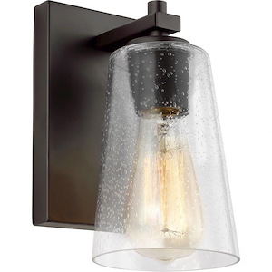 Generation Lighting-Sean Lavin-One Light Wall Sconce in Traditional Style-5 Inch Wide by 8.88 Inch Tall - 620511