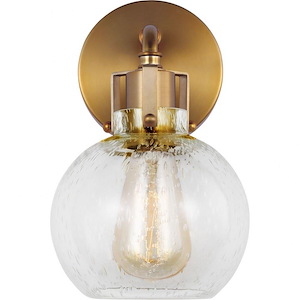 Generation Lighting-Sean Lavin-One Light Wall Sconce in Transitional Style-6.25 Inch Wide by 10 Inch Tall