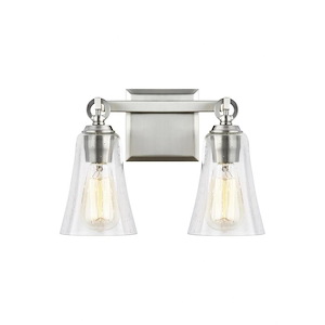 Generation Lighting-Sean Lavin-2 Light Transitional Bath Vanity in Transitional Style-13.5 Inch Wide by 9.5 Inch Tall - 560470