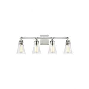 Generation Lighting-Sean Lavin-4 Light Transitional Bath Vanity in Transitional Style-30.25 Inch Wide by 9.5 Inch Tall - 560468
