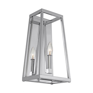 Generation Lighting-Sean Lavin-One Light Wall Sconce In Transitional Style-8 Inch Wide By 15 Inch Tall