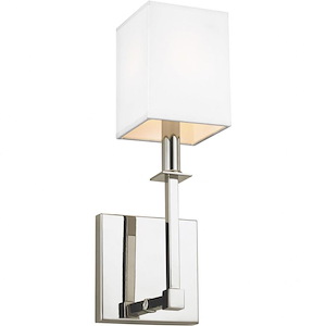 Feiss Lighting-Quinn-One Light Wall Sconce in Transitional Style-5 Inch Wide by 14.88 Inch High