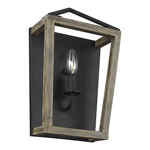 Generation Lighting-Sean Lavin-One Light Wall Sconce In Traditional Style-8.63 Inch Wide By 14.13 Inch Tall