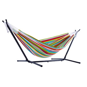 Viveres Combo - 9ft Polyester Hammock with Stand - 865413