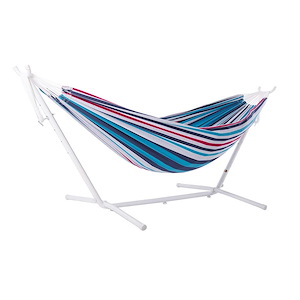 Viveres Combo - Double Hammock with White Stand - 865442