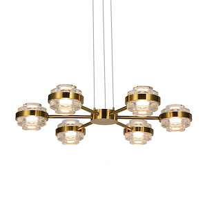 Milano - 33.15W 6 LED Pendant-5 Inches Tall and 25.5 Inches Wide - 1277273