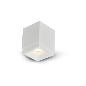 Node - 20W 1 LED Square Surface Mounted Downlight In 4.72 Inches Tall and 3.94 Inches Wide