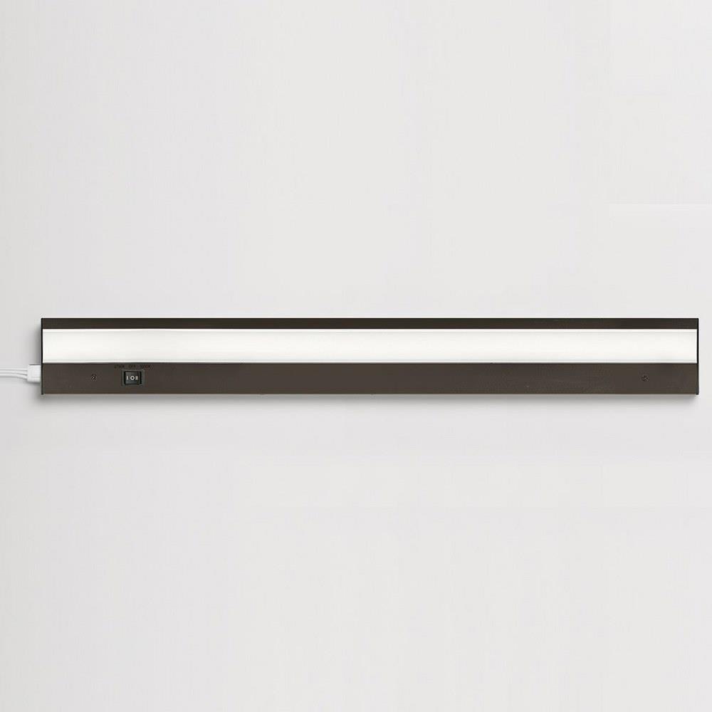 WAC Lighting BA-ACLED24-27 30AL Duo ACLED Dual Color Option Bar in Brushed Aluminum Finish; 2700K and 3000K, 24 Inches - 4