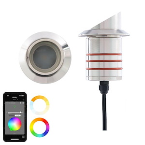 Colorscaping - 4.5W 1 LED Indicator Light-3.63 Inch Tall and 2.69 Inch Wide - 1367514