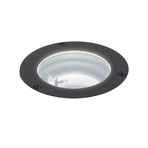 12V 12W 1 LED Inground Well Light-4.63 Inches Wide by 6.25 Inches High