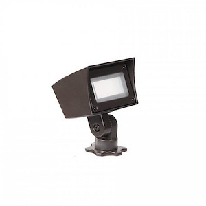 12V 8W 3000K 1 LED Mini Flood Light in Contemporary Style-2.88 Inches Wide by 4.5 Inches High