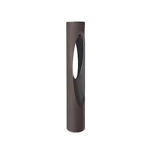 Scoop-277V 10.5W 1 LED Bollard in Contemporary Style-5 Inches Wide by 30 Inches High - 716776