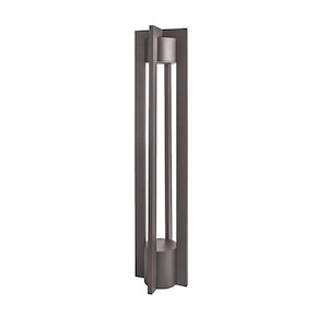 Chamber-277V 10.5W 1 LED Bollard in Contemporary Style-6 Inches Wide by 30 Inches High - 716024
