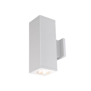 Cube Architectural - 7.19 Inch 53W 3000K 85CRI 33 degree 2 LED Outdoor Wall Mount with Away from the Wall Direction