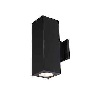 Cube Architectural-53W 2700K 90CRI 33 degree 2 LED Outdoor Wall Mount in Functional Style-4.5 Inches Wide by 7.19 Inches High