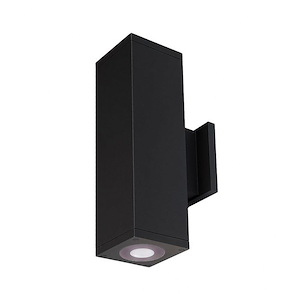 Cube Architectural-44W 3000K 80 CRI 6 degree 2 LED Outdoor Wall Mount in Functional Style-5.5 Inches Wide by 17.88 Inches High