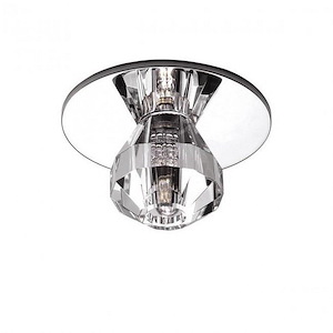 Princess-One Light Recessed Flush Mount in Contemporary Style-1.63 Inches Wide by 1.5 Inches High