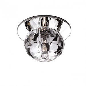 Empress-One Light Recessed Flush Mount in Contemporary Style-2 Inches Wide by 1.63 Inches High