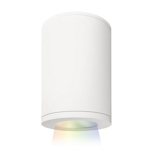 Tube Architectural-31W 33 degree Color Changing 1 LED Flush Mount in Contemporary Style-4.88 Inches Wide by 7.13 Inches High - 716762