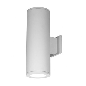Tube Architectural-54W 77 degree 4000K 2 LED Up/Down Flood Beam Wall Mount Distribution in Contemporary Style-7.88 Inches Wide by 22.13 Inches High