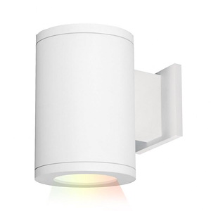 Tube Architectural-31W 33 degree Color Changing 2 LED Flood Beam Wall Mount in Contemporary Style-4.88 Inches Wide by 7.13 Inches High