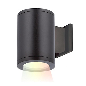 Tube Architectural-31W 25 degree Color Changing 2 LED Narrow Beam Wall Mount in Contemporary Style-4.88 Inches Wide by 7.13 Inches High