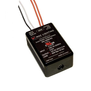 Accessory-12V 60W Class2 Electronic Transformer-1.38 Inches Wide by 1 Inches High