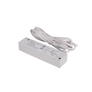 Accessory-24V 100W Class2 Straight Edge Electronic Transformer-1.63 Inches Wide by 1.25 Inches High