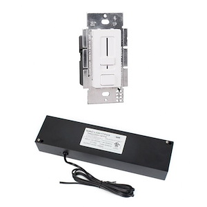 Pixels-120V 100W LED Light Sheet Driver with Dimmer in Functional Style-4 Inches Wide by 4 Inches High