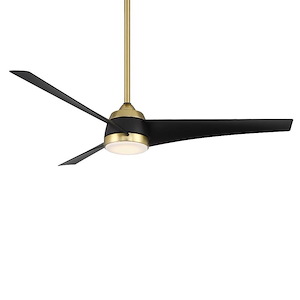 Sonoma - 3-Blade Smart Ceiling Fan with Light Kit and Remote Control In Contemporary Style-13.25 Inches Tall and 56 Inches Wide