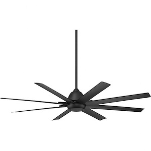 Mocha XL - 8 Blade Ceiling Fan In Traditional Style-16 Inches Tall and 66 Inches Wide - 1156898