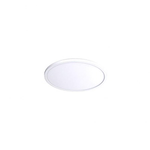 15W 1 LED Round Flush Mount in Functional Style-7 Inches Wide by 0.6 Inches High