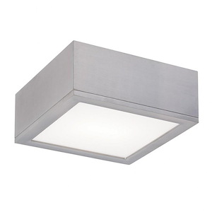 Rubix-1 LED Large Flush Mount-10 Inches Wide by 4 Inches High