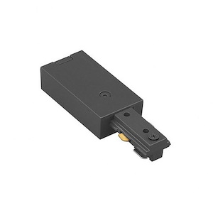 H Track-Live End Connector in Functional Style-1.78 Inches Wide by 1.24 Inches High
