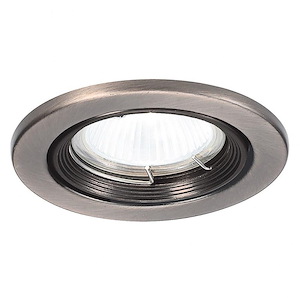 1 Light Round Downlight Trim in Functional Style-3.56 Inches Wide by 0.19 Inches High