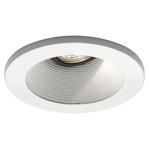 1 Light Round Step Baffle Trim in Functional Style-5 Inches Wide by 0.19 Inches High
